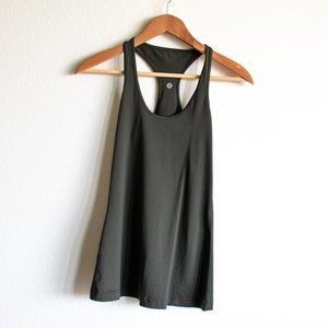 Lululemon Hunter Green Athletic Racerback Tank Top